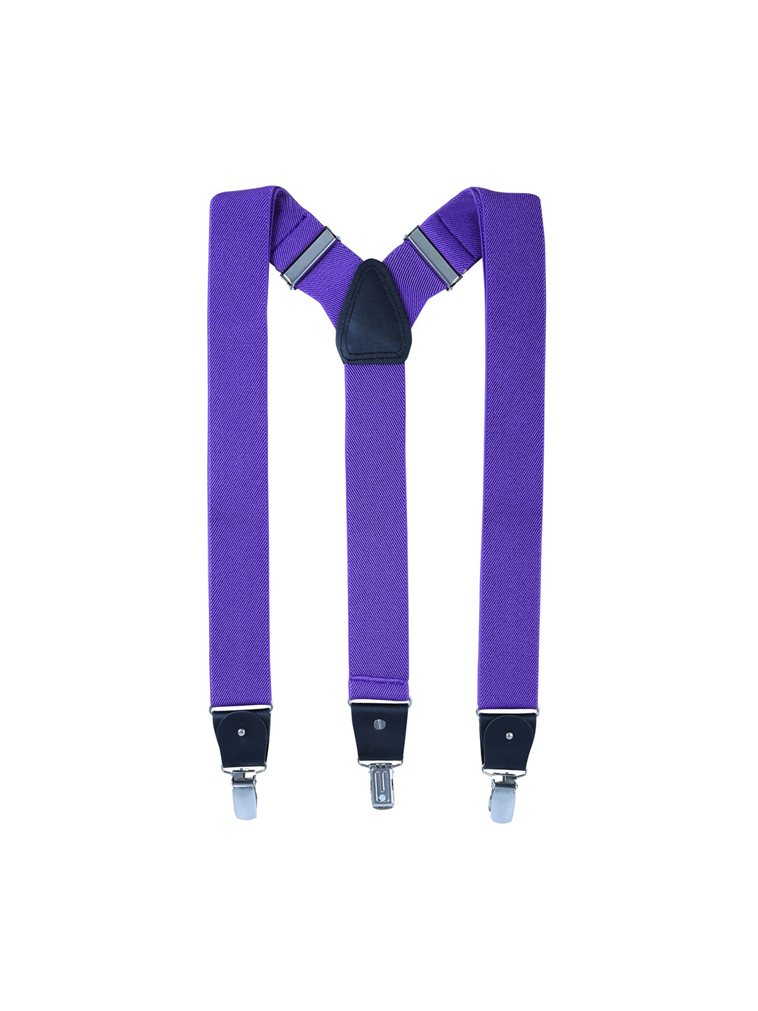 Alvaro Castagnino Men Purple Solid Suspenders