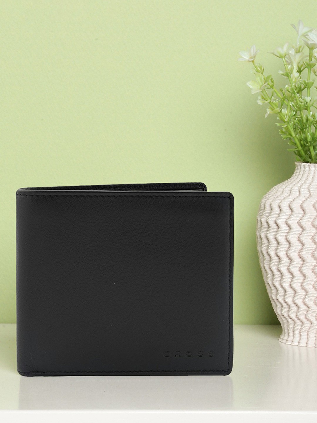 ★KIRSH★ Collection Branding Iron Leather Wallet Black K/LOOM LEATHER BI-FOLD WALLET | Black | Men | KARL LAGERFELD