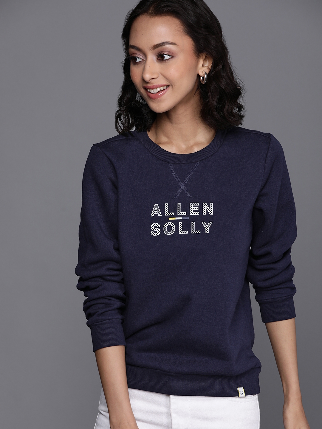 Allen solly sweatshirt womens outlet