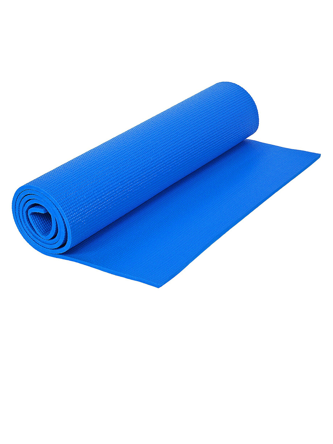 STRAUSS Blue Solid 6mm Yoga Mat