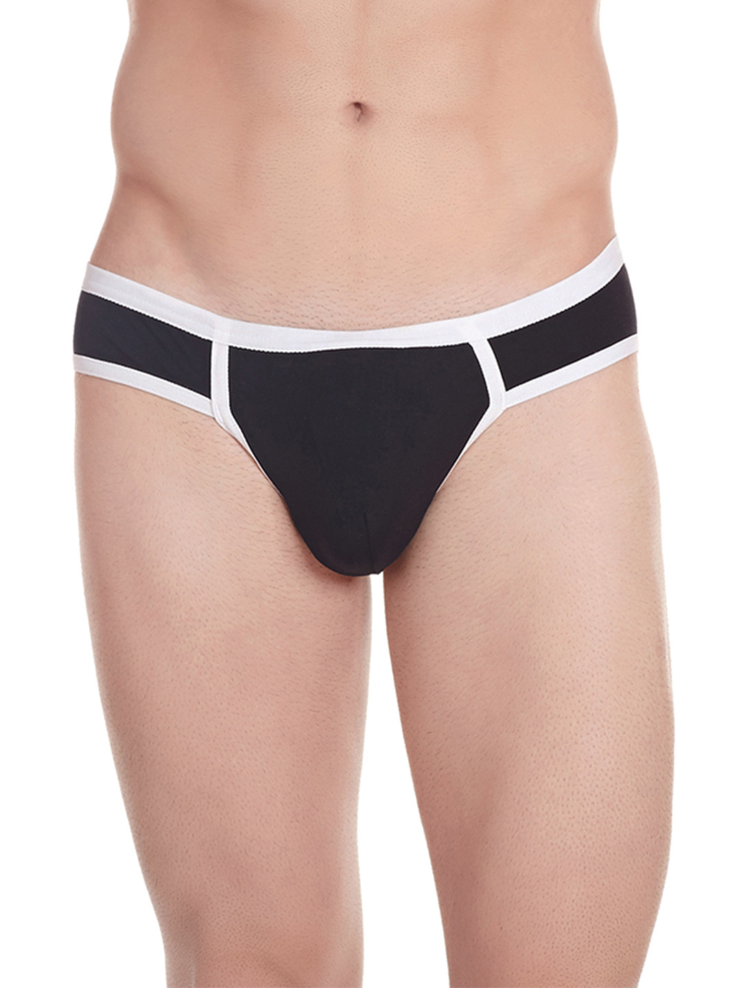 La Intimo Men Black Briefs LISL018BK0