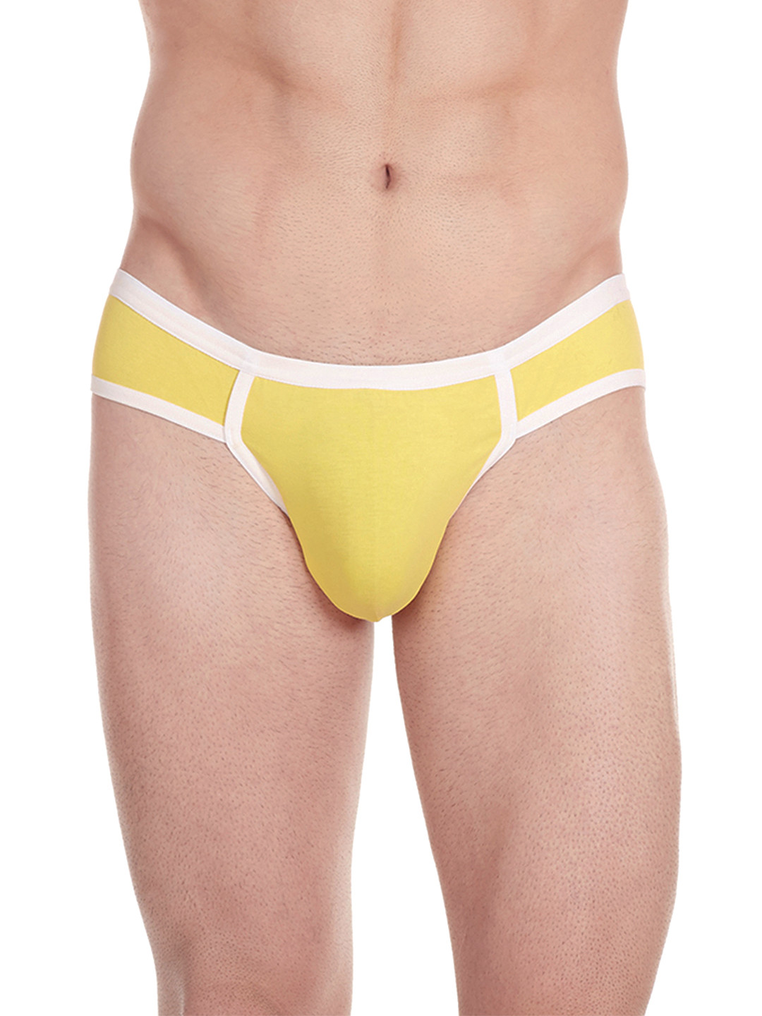 La Intimo Men Yellow Briefs LISL018YW0