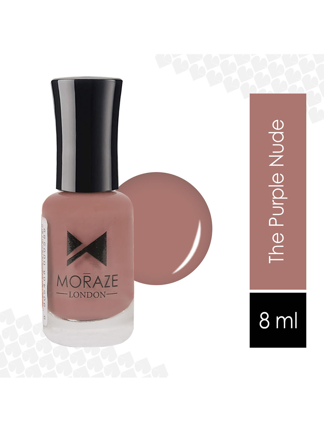Moraze Women Nude Your Own Rainbow Nail Polish - Nude Purple