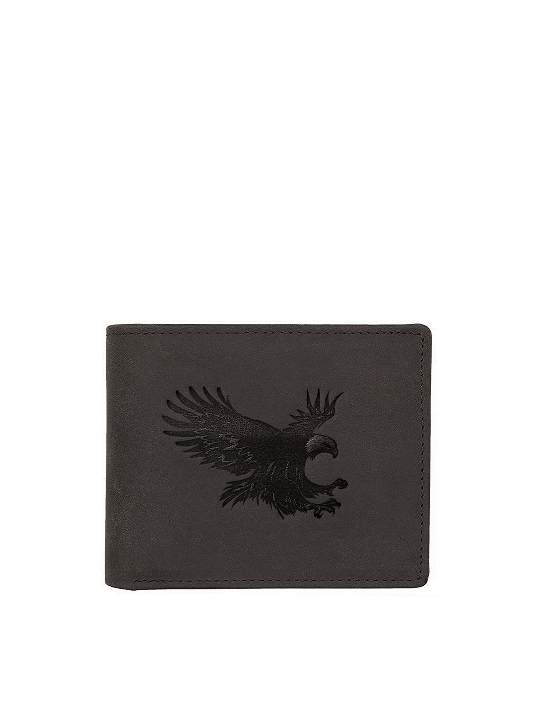 WildHorn Men Graphic Printed RFID Leather Wallet