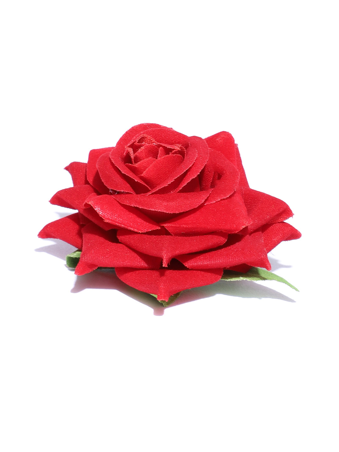 CHANDERKASH Women Red Rose Shaped Hair Clip