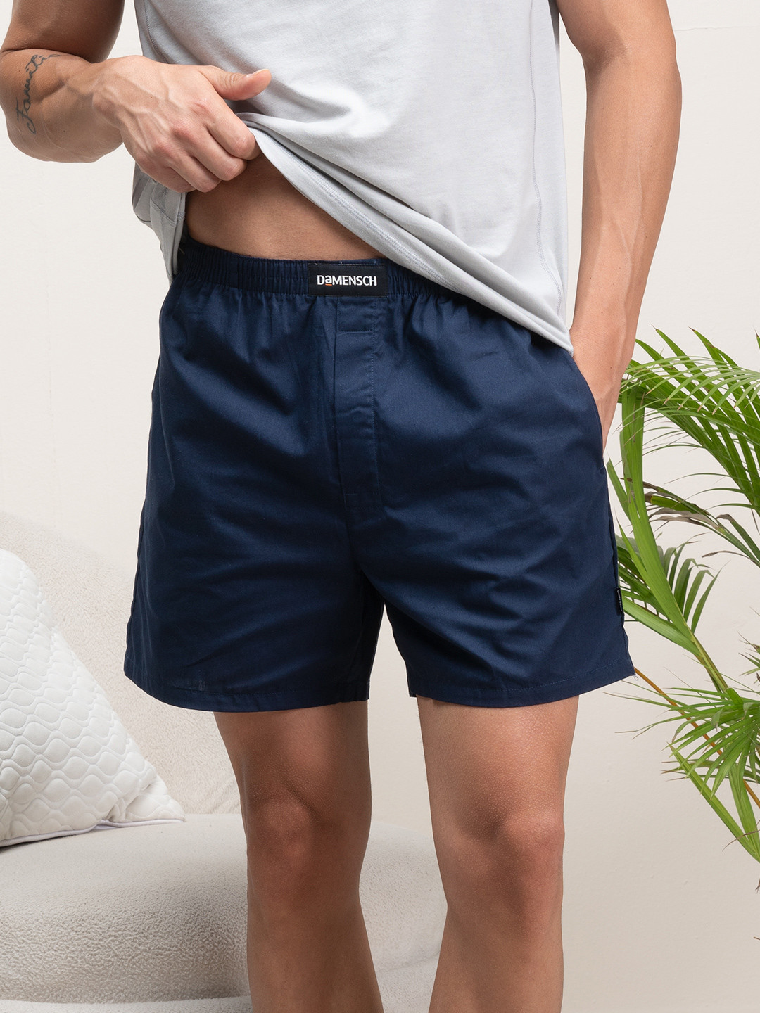 DaMENSCH Ultra-Light All-Round Regular Fit Pure Cotton Boxer