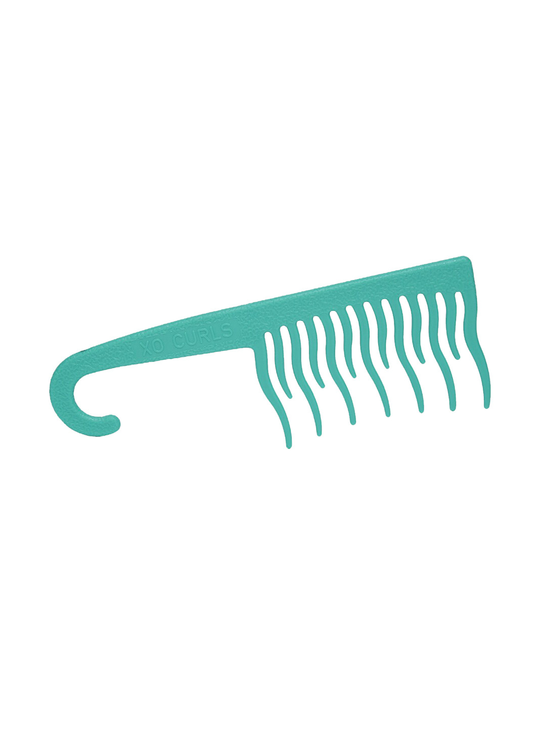 XO CURLS Green Shower Detangling Comb