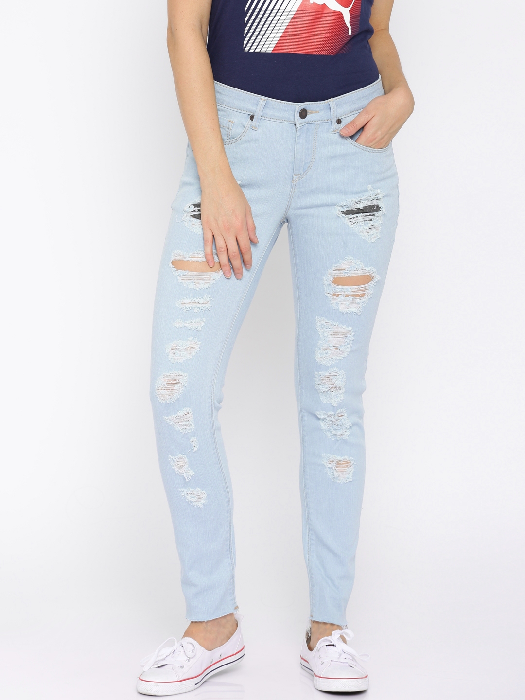 myntra ripped jeans