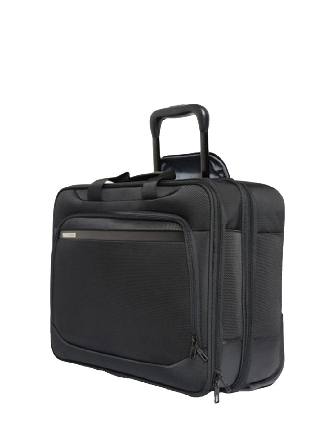 Samsonite Vectura Unisex Black Rolling Trolley Bag