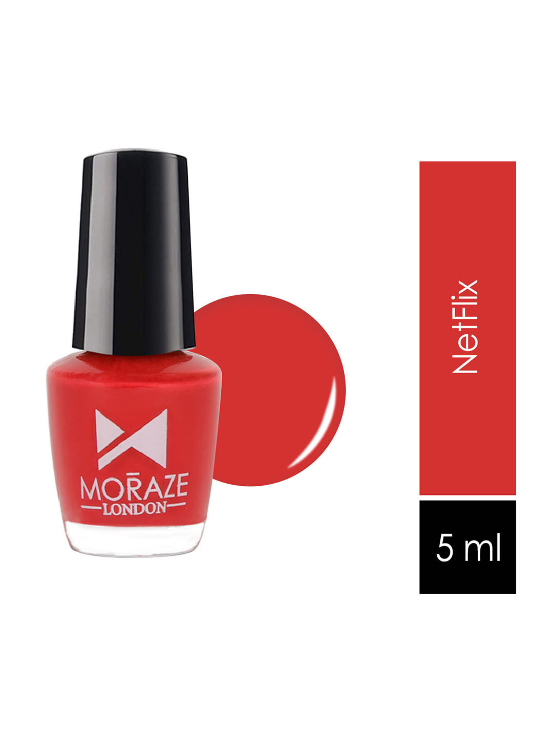 Moraze Women Red Paint Your Own Rainbow Nail Polish - Netflix