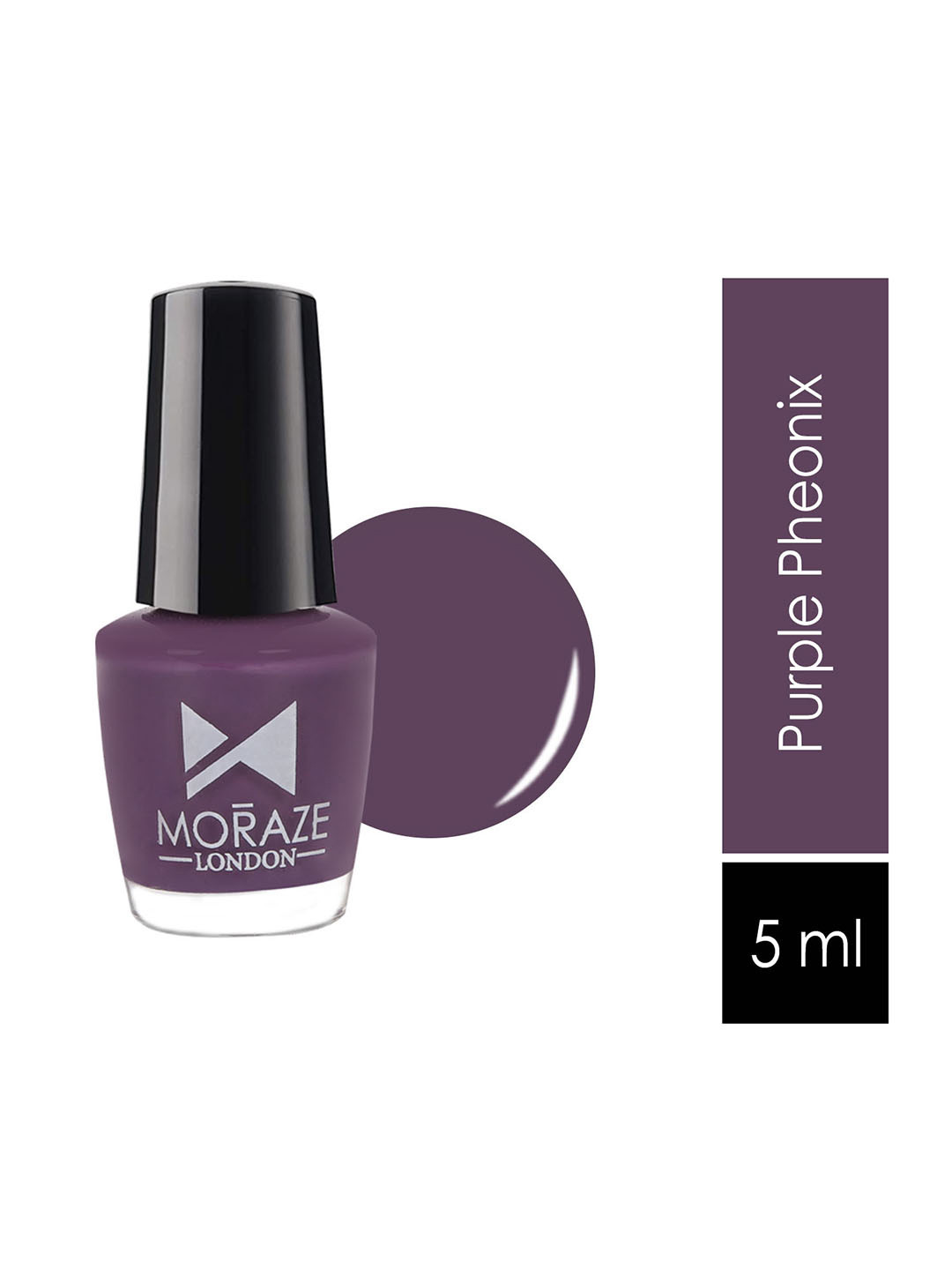 Moraze Women Purple Paint Your Own Rainbow Nail Polish - Purple Pheonix