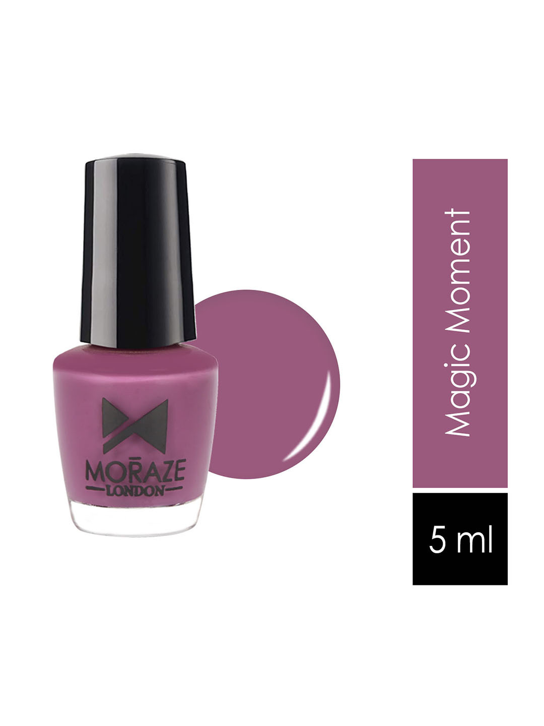 Moraze Women Violet Paint Your Own Rainbow Nail Polish - Magic Moment