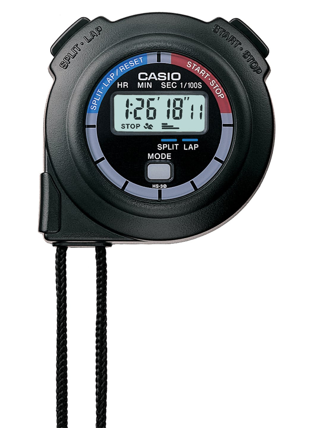 CASIO Women Multicoloured Dial & Black Stainless Steel Straps Digital Watch