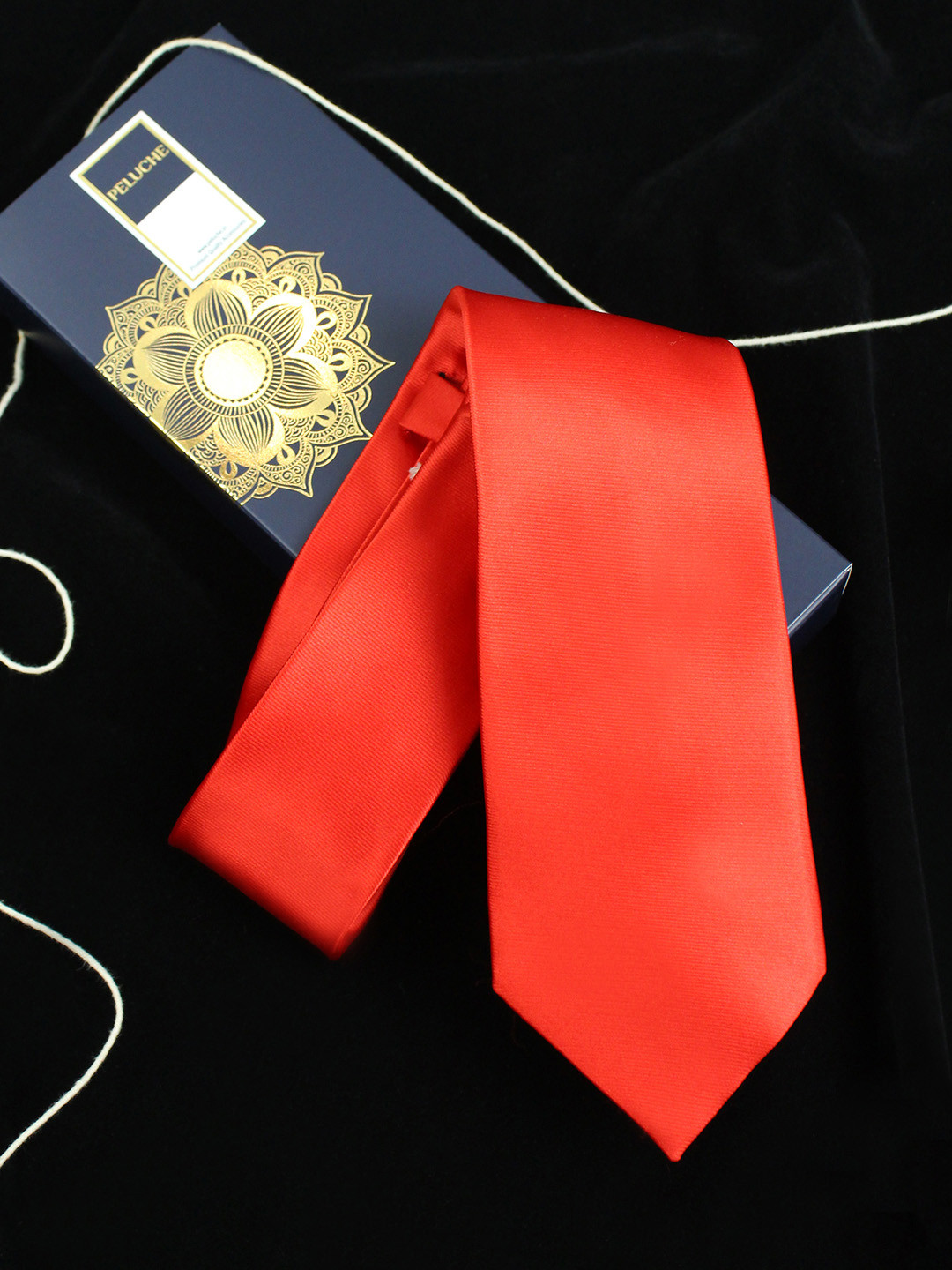 PELUCHE Men Red 3 Pc Accessory Gift Set