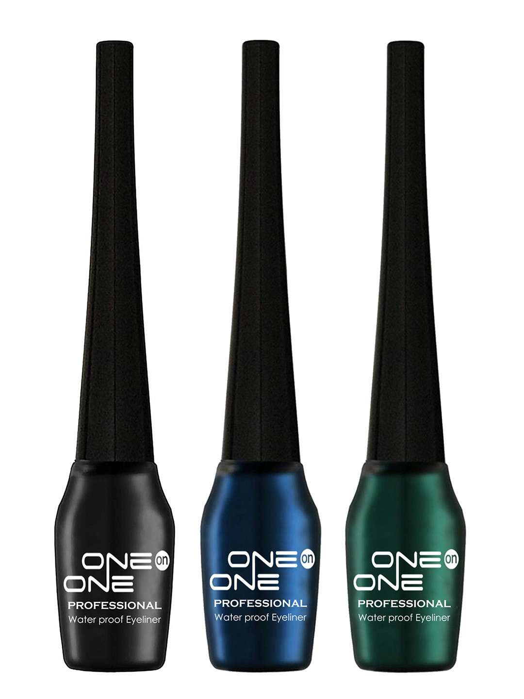 ONE on ONE Set of 3 Professional Waterproof Liquid Eyeliner