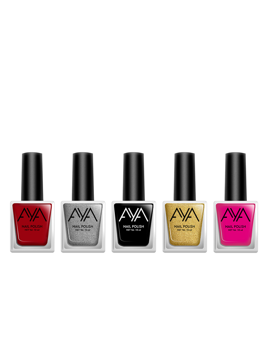 AYA Women Set of 5 Nail Polish