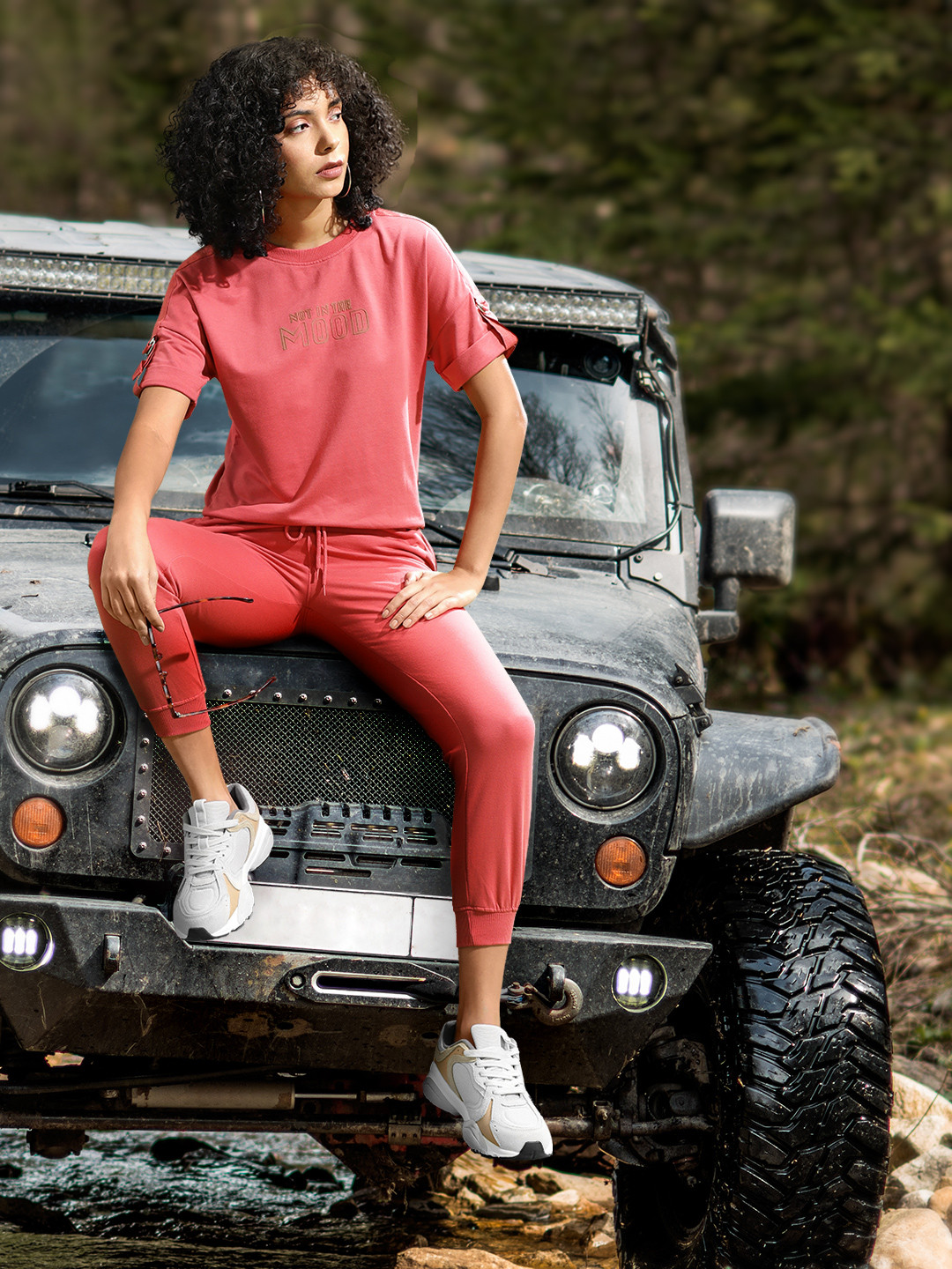 The Roadster Lifestyle Co.Women Printed Co-Ord Set
