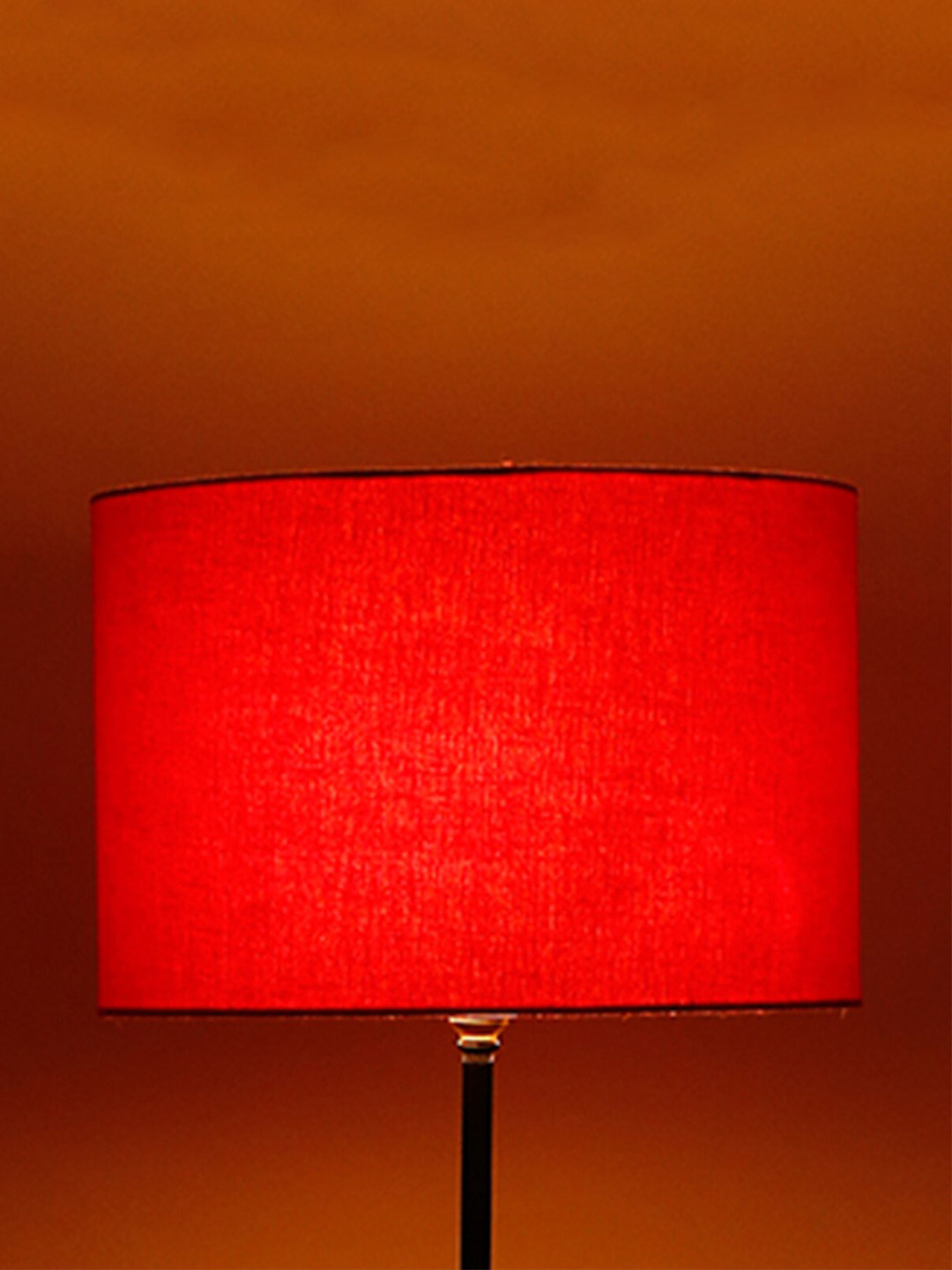 Devansh Red Fabric Traditional Club Lamp Shade