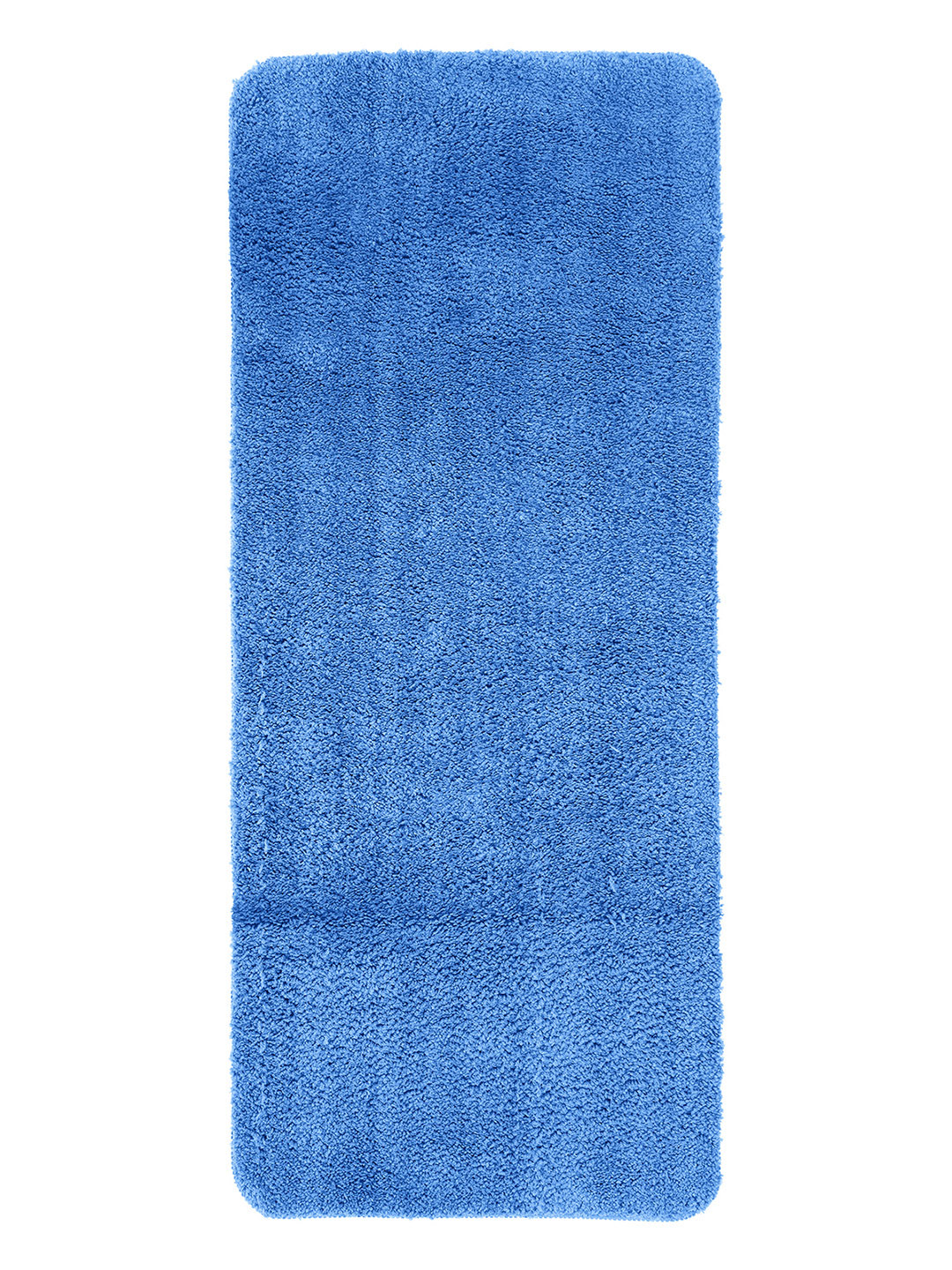 OBSESSIONS Blue Solid Diana Anti-Skid Bath Rug