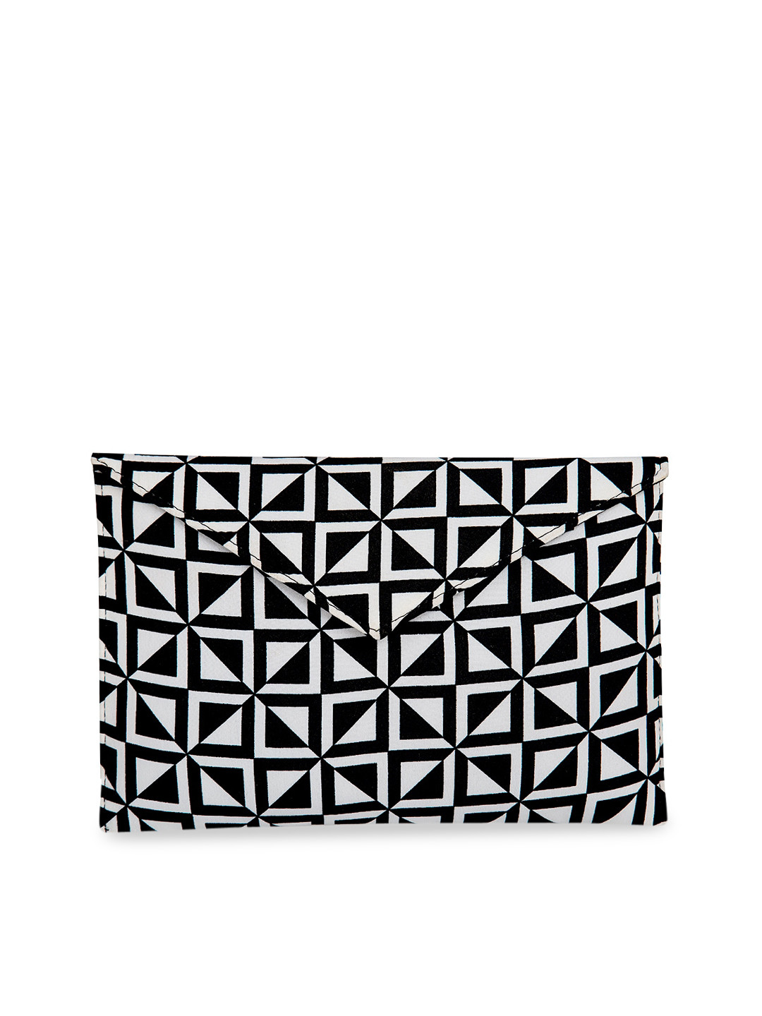 Tarini Nirula Black Geometric Pattern Bag