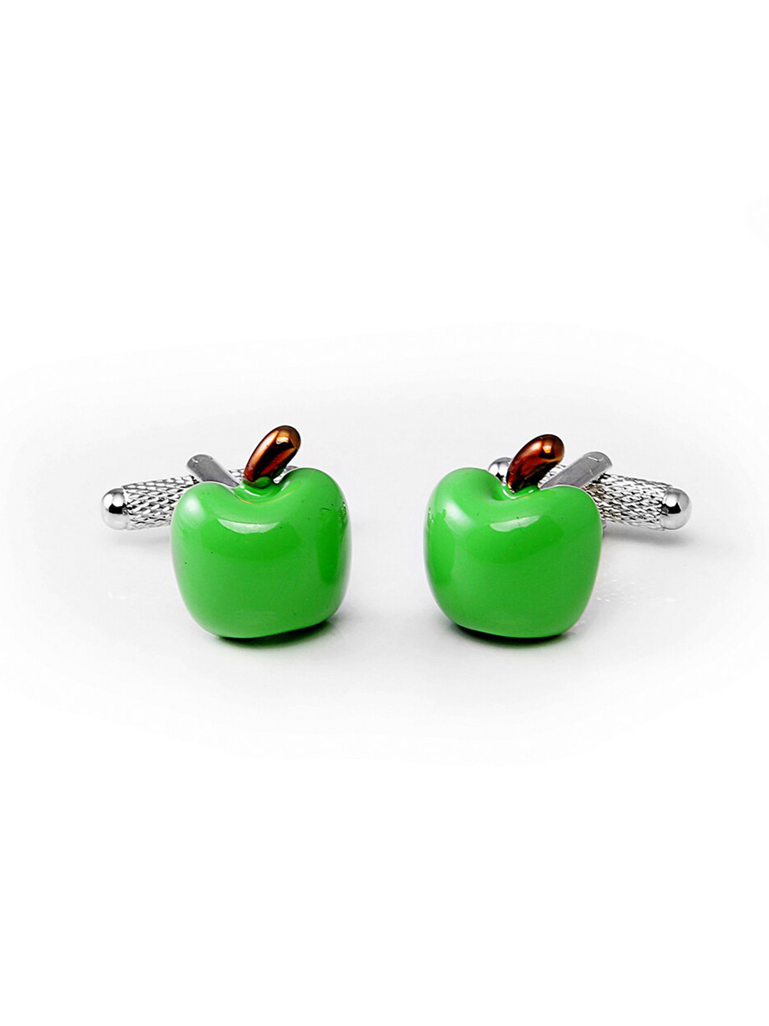 Tossido Green & Brown Quirky Cufflink