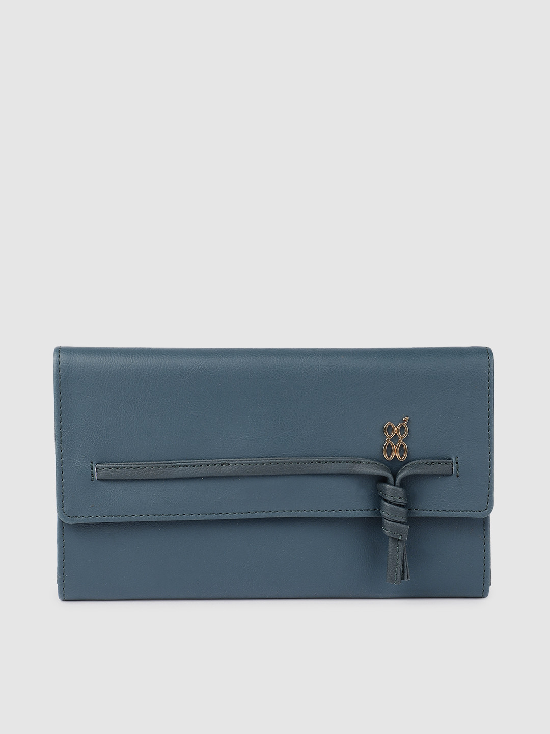 Baggit Women Blue Two Fold Wallet