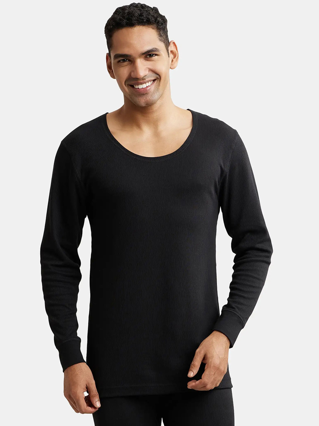 Jockey Super Combed Cotton Full Sleeve Thermal Undershirt with StayWarm Technology-2401