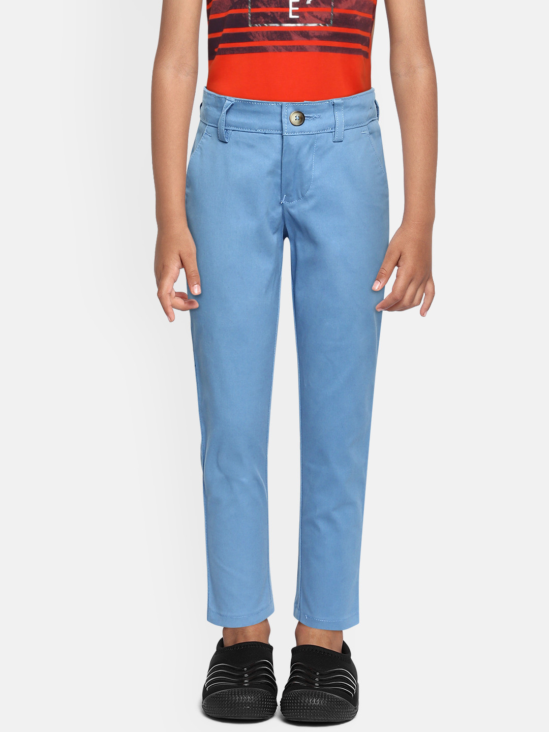 Urbano Juniors Slim Stretch Fit Chino Trousers