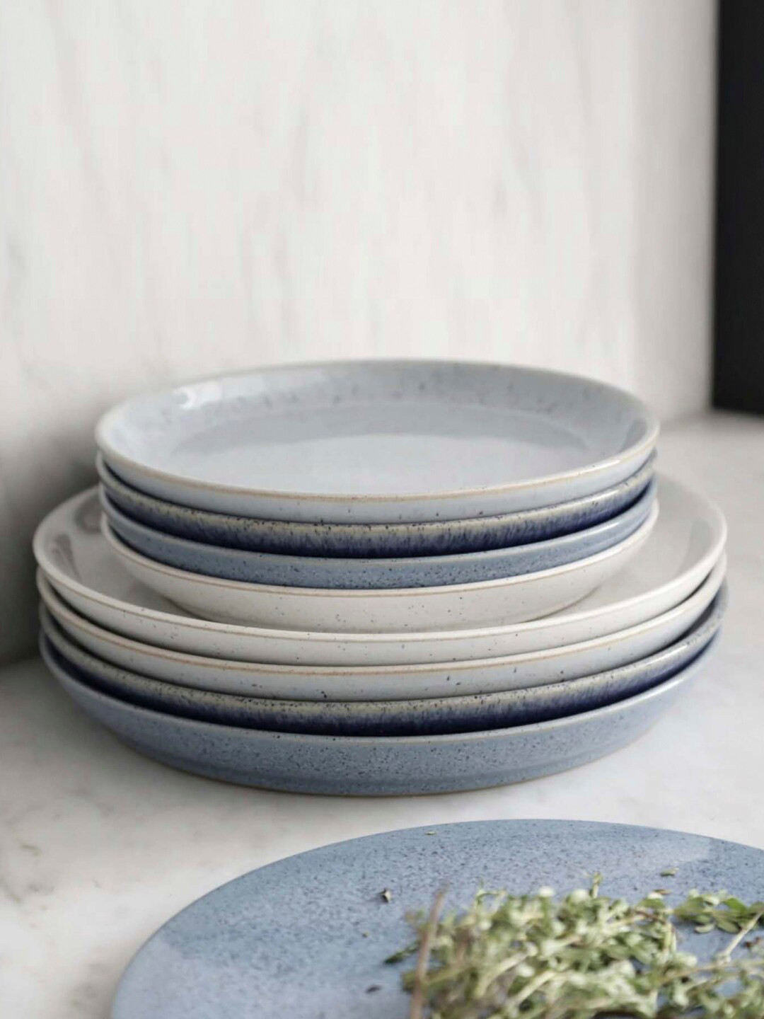 Denby Studio Blue Flint Small Coupe Plate