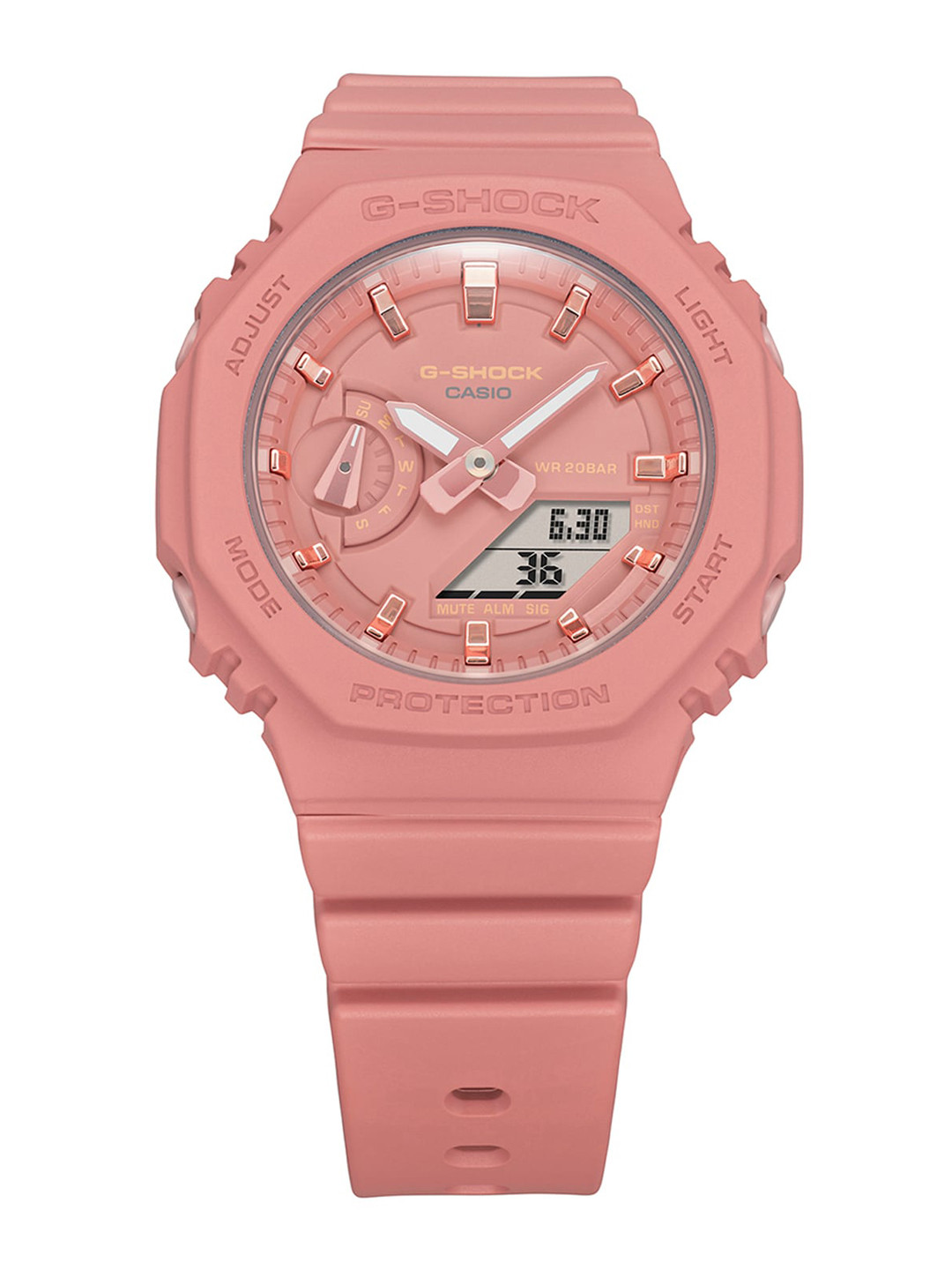 CASIO Women G-Shock GMA-S2100-4A2DR Pink Ana-Digi Dial Pink Resin Strap Watch G1108