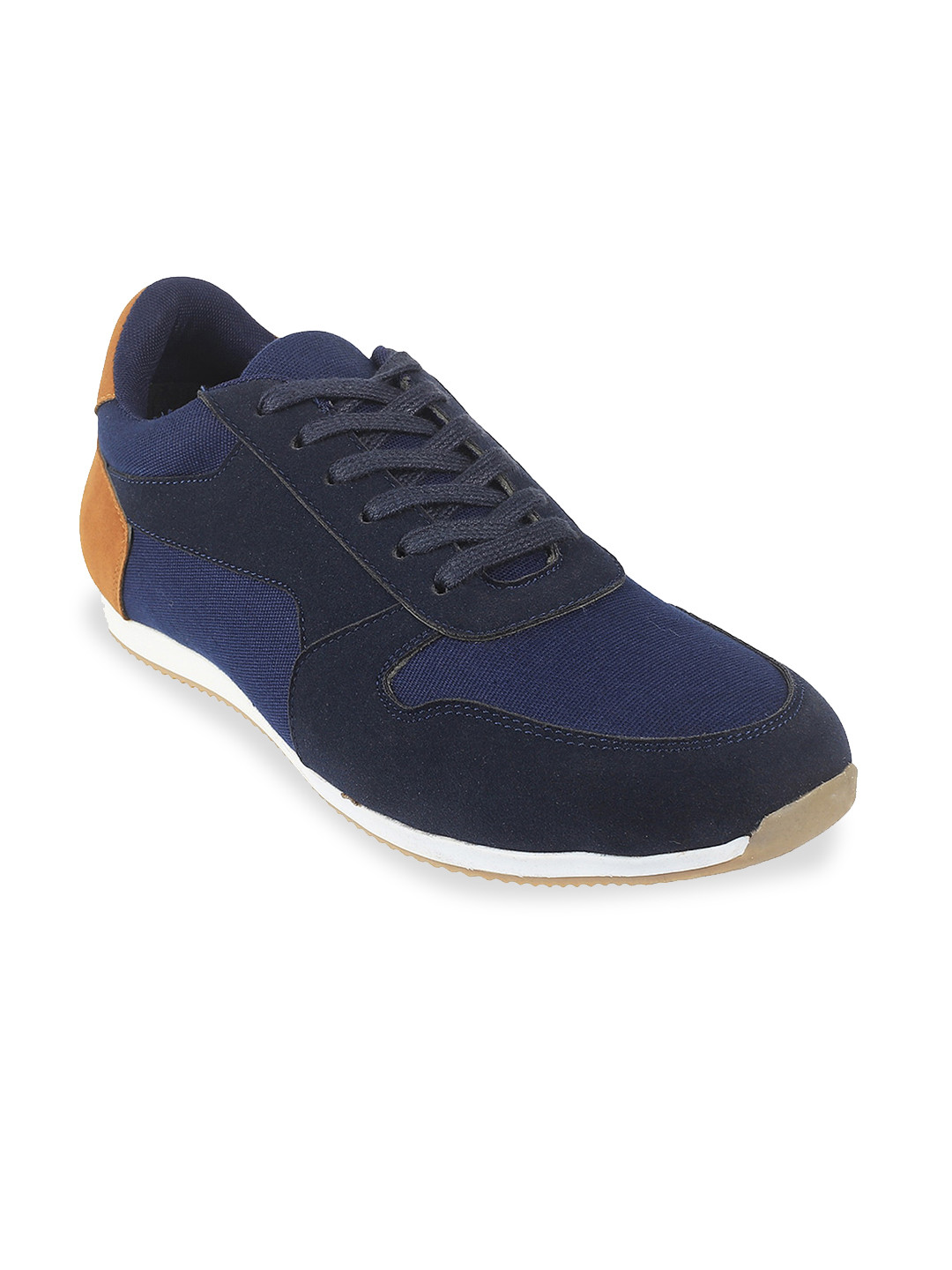 WBNY Men Blue Motorsports Colourblocked Sneakers