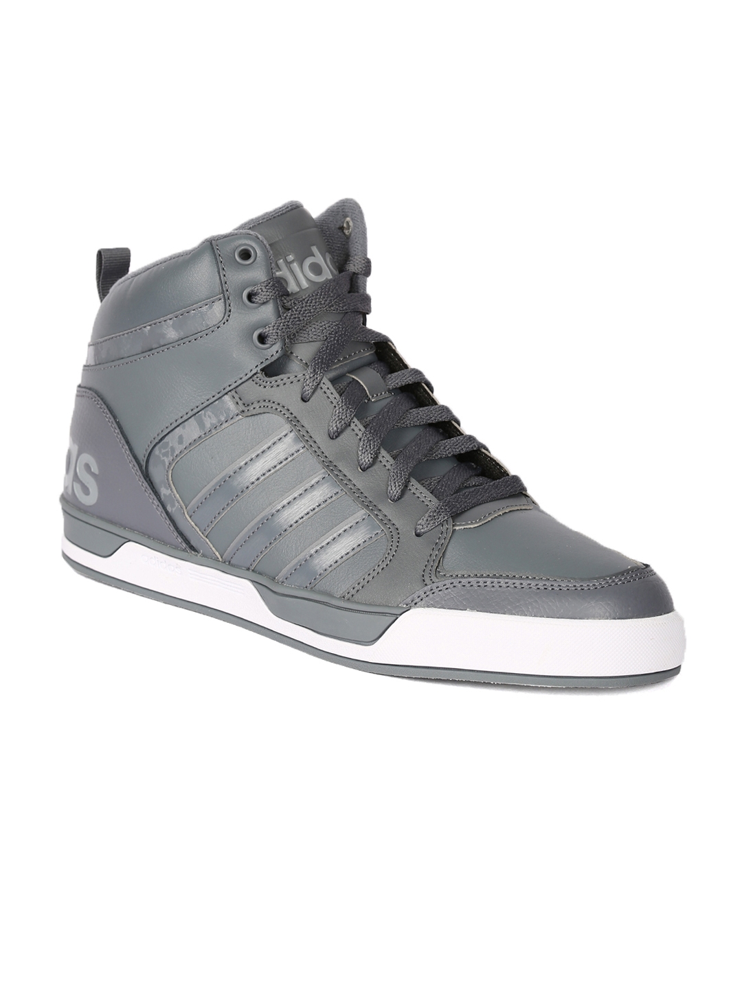 Buy ADIDAS NEO Men Grey High Top Sneakers - Casual for Men 1501335 | Myntra