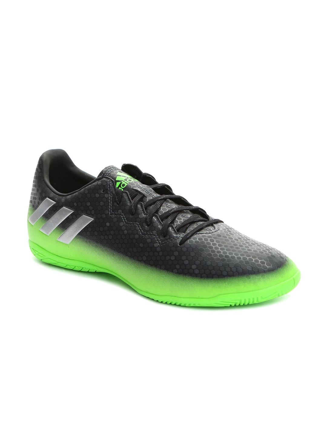 Buy ADIDAS Black & Green Printed Messi 16.4 Football Shoes - Sports Shoes for Men 1501508 | Myntra