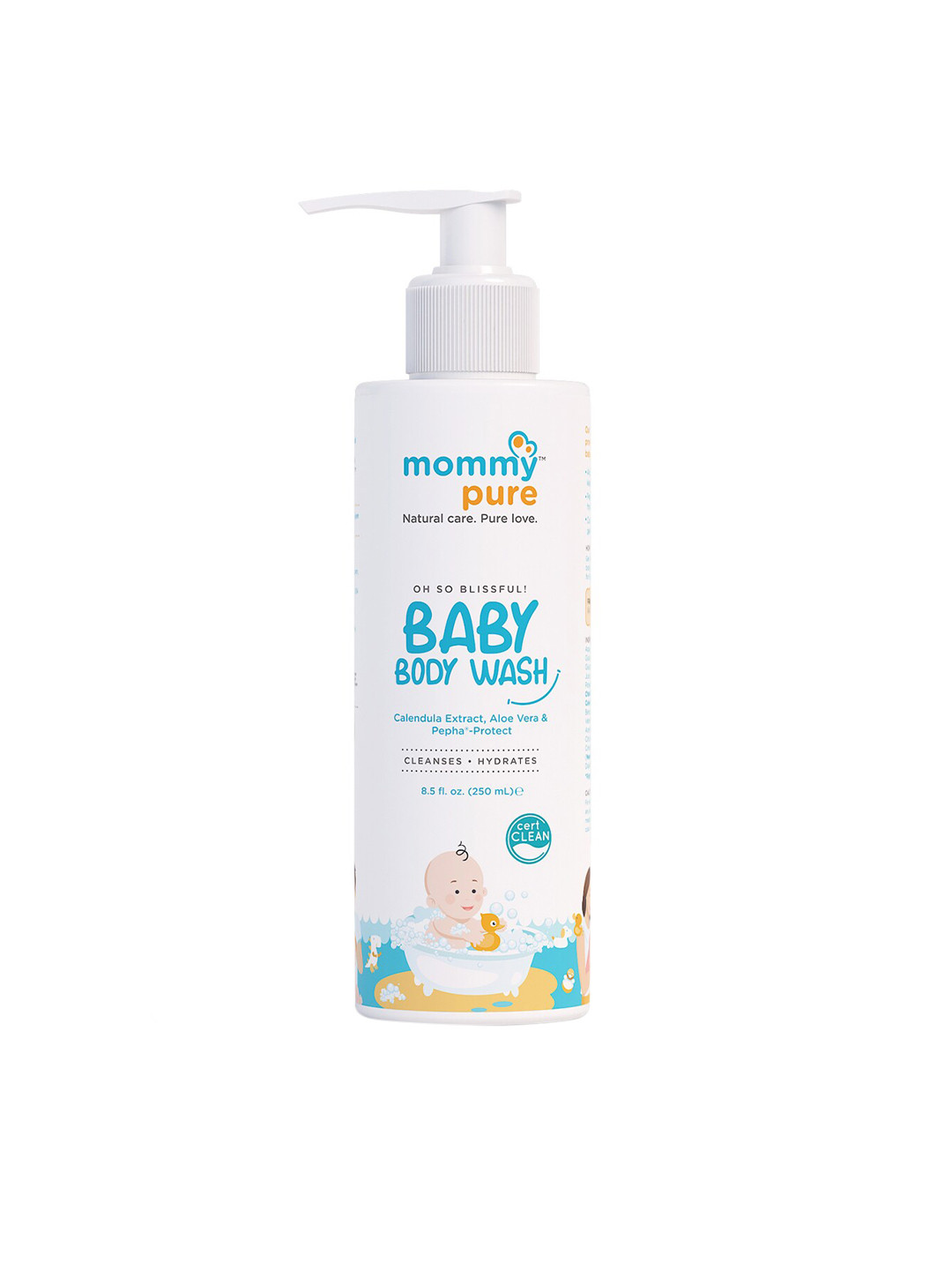 Mommypure Certified Clean & Natural Tear-Free Natural Baby Wash 250ml