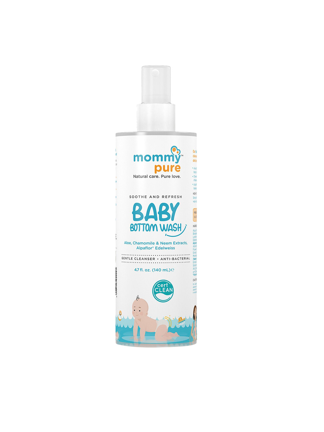 Mommypure Natural Baby Bottom Wash Spray