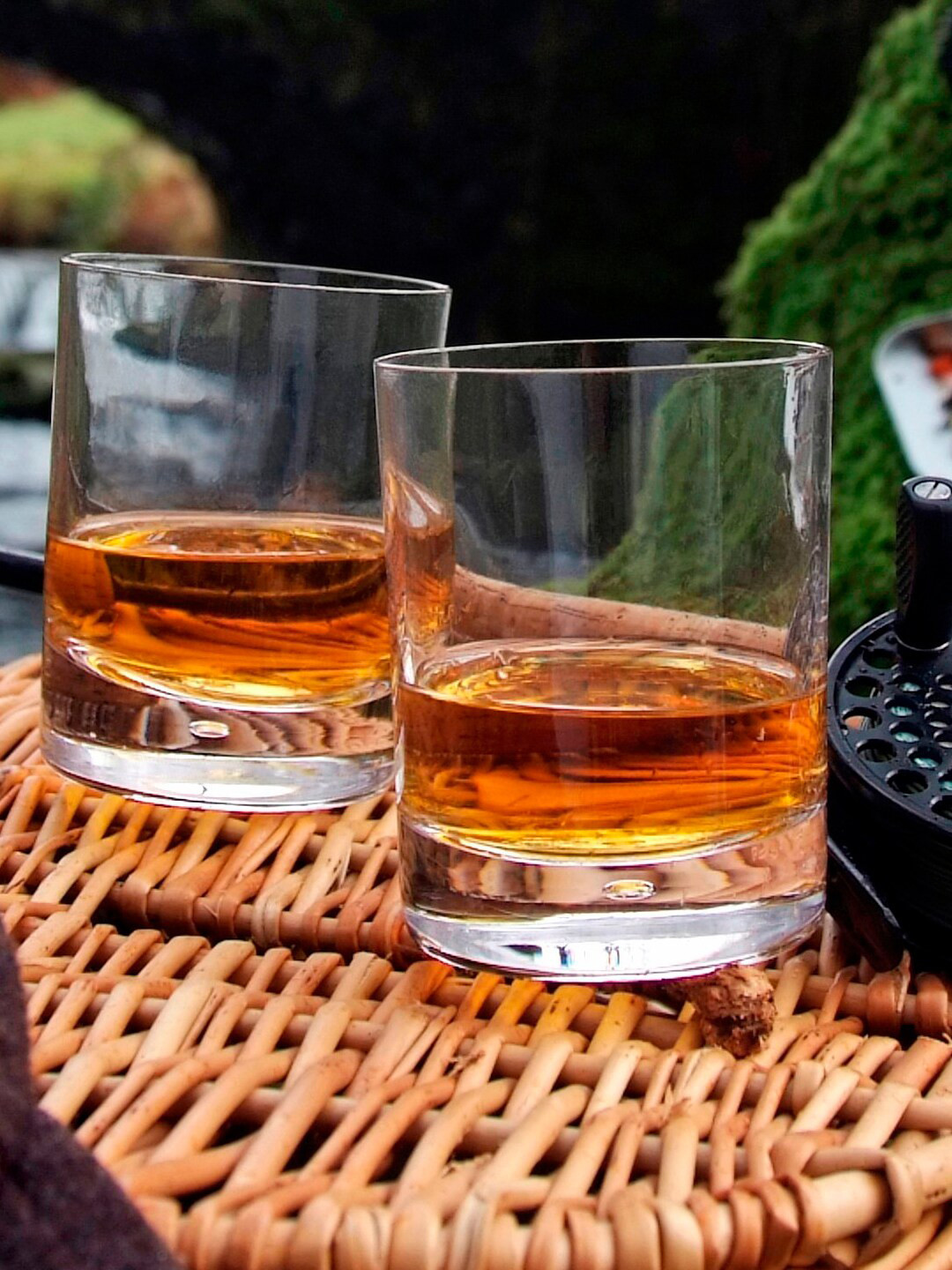 DARTINGTON Set of 2 Transparent Exmoor Double Old Fashioned Tumbler Glass