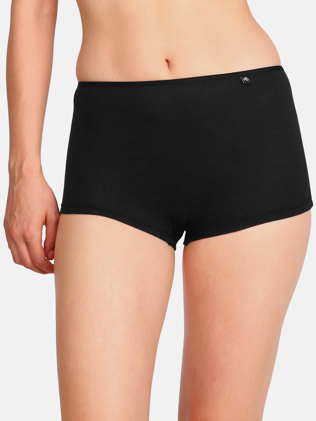 Buy Jockey Women Black Solid Boy Shorts Briefs SS04 0105 Briefs for Women 15034238 Myntra