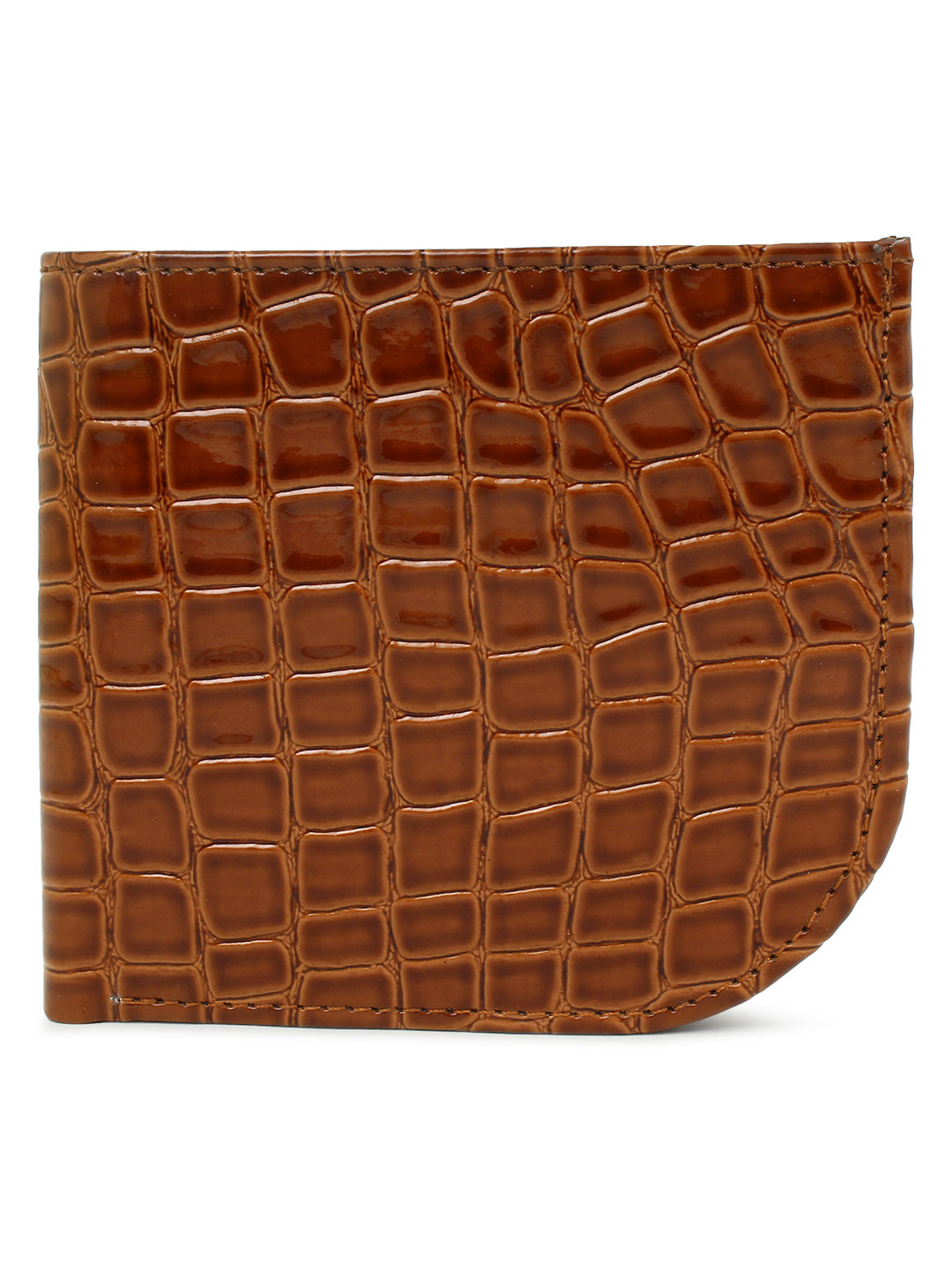 Spice Art Women Brown Textured Two Fold Wallet