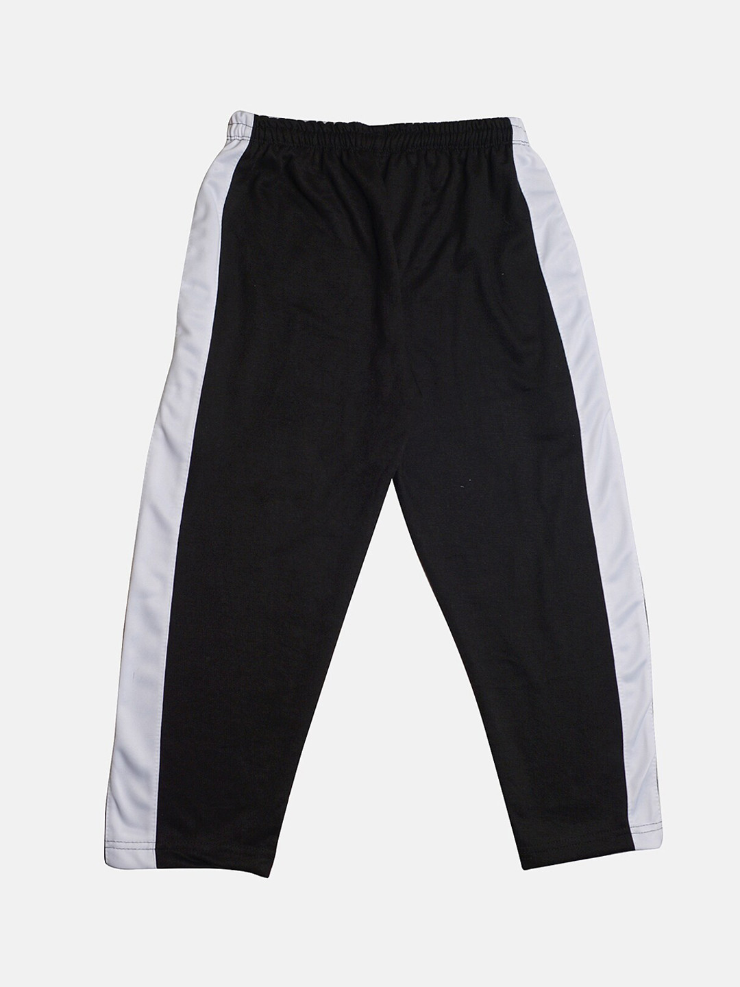 TINY HUG Boys Black Solid Slim-Fit Track Pants