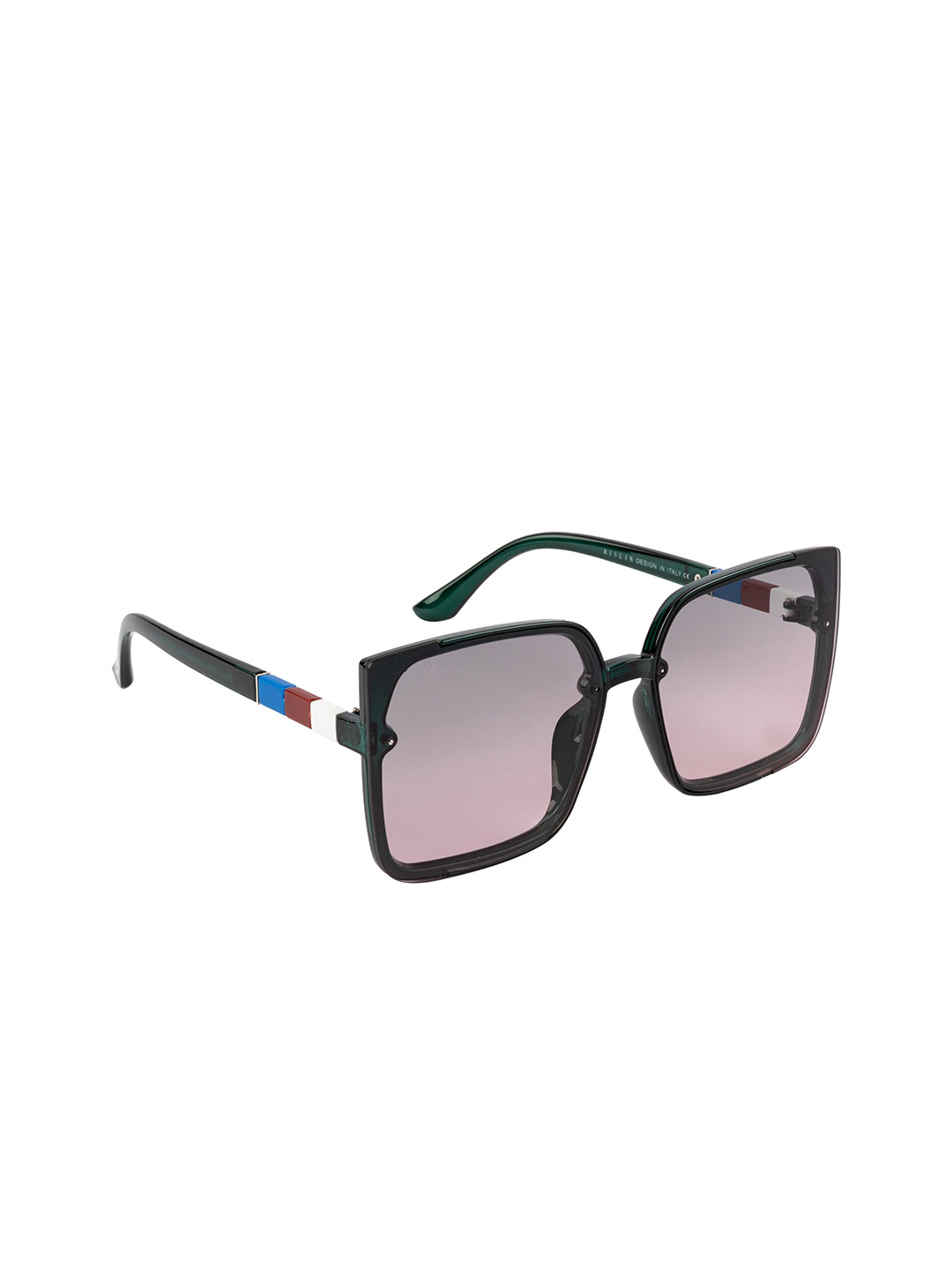 AISLIN Women Grey Lens Square Sunglasses with UV Protected Lens 14786-85-AS-30137