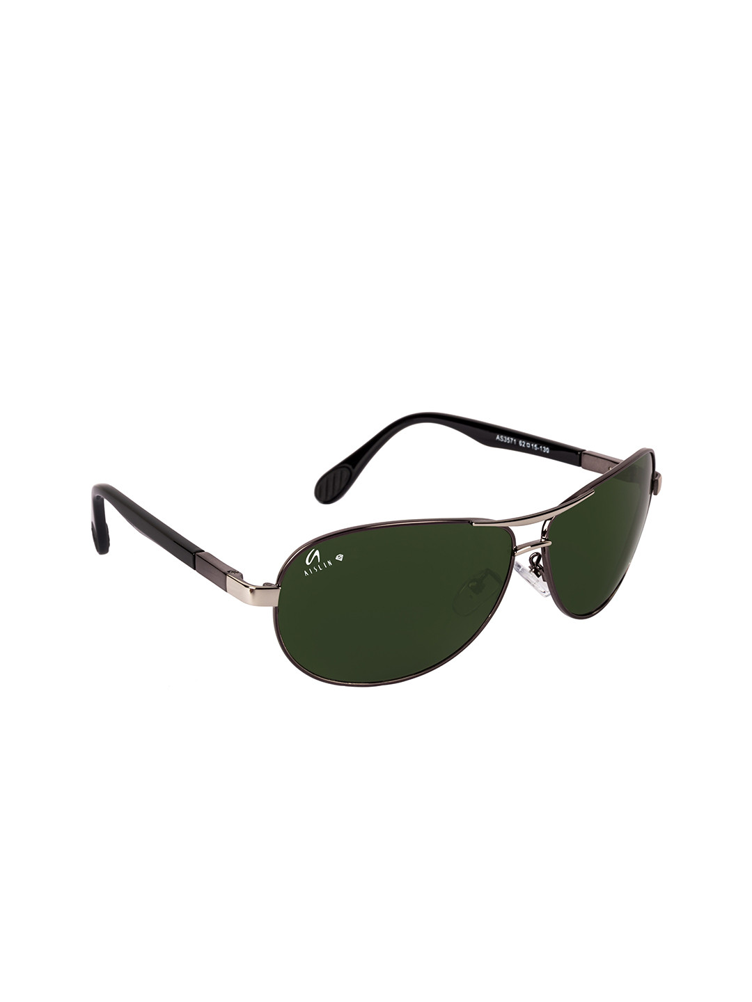 AISLIN Men Green UV Protected Wayfarer Sunglasses 14337-55-AS-3571