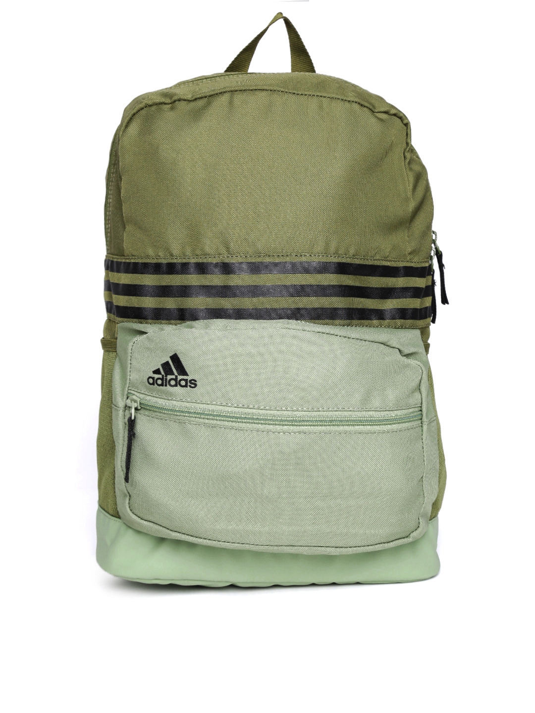 Buy ADIDAS Unisex Olive Green ASBP M 3S Striped Backpack - Backpacks Unisex 1504625 | Myntra