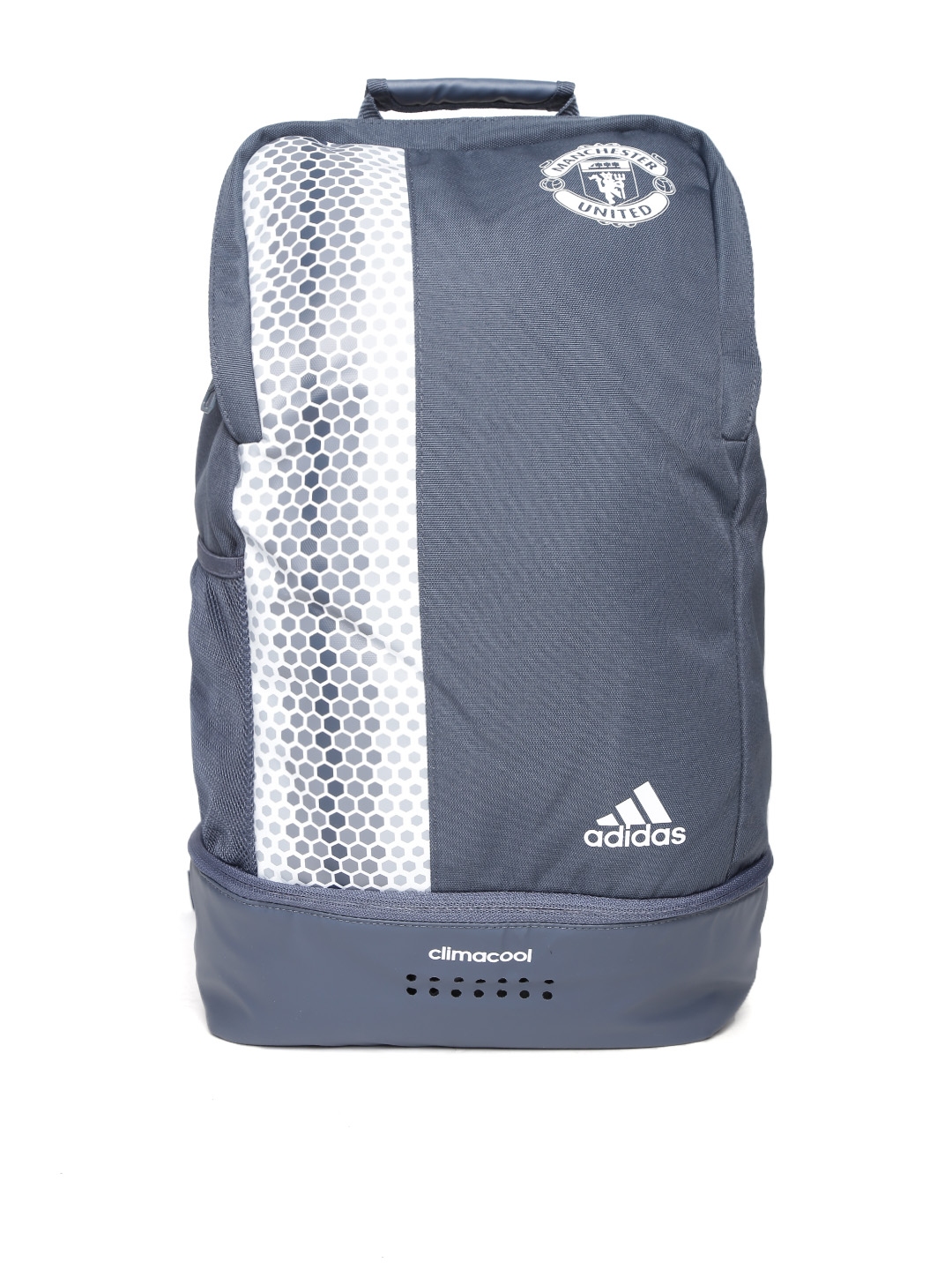 Buy ADIDAS Unisex Grey Manchester United FC CLMCO Printed Backpack - Backpacks for Unisex 1504677 |