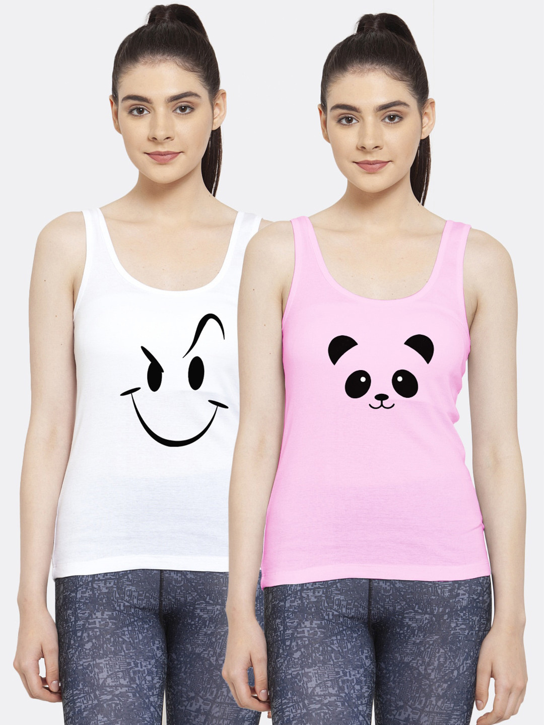 Friskers White Tank Top