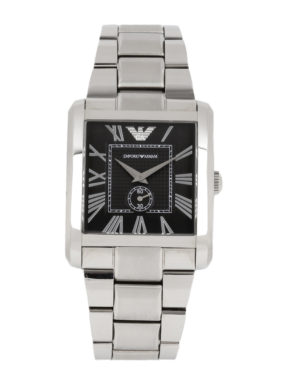 Emporio armani men's square watch sale