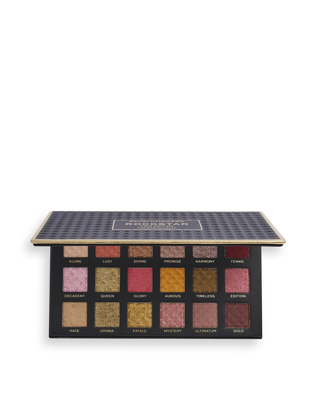 Makeup Revolution London Revolution Pro Rockstar Eyeshadow Palette - Noir Edition
