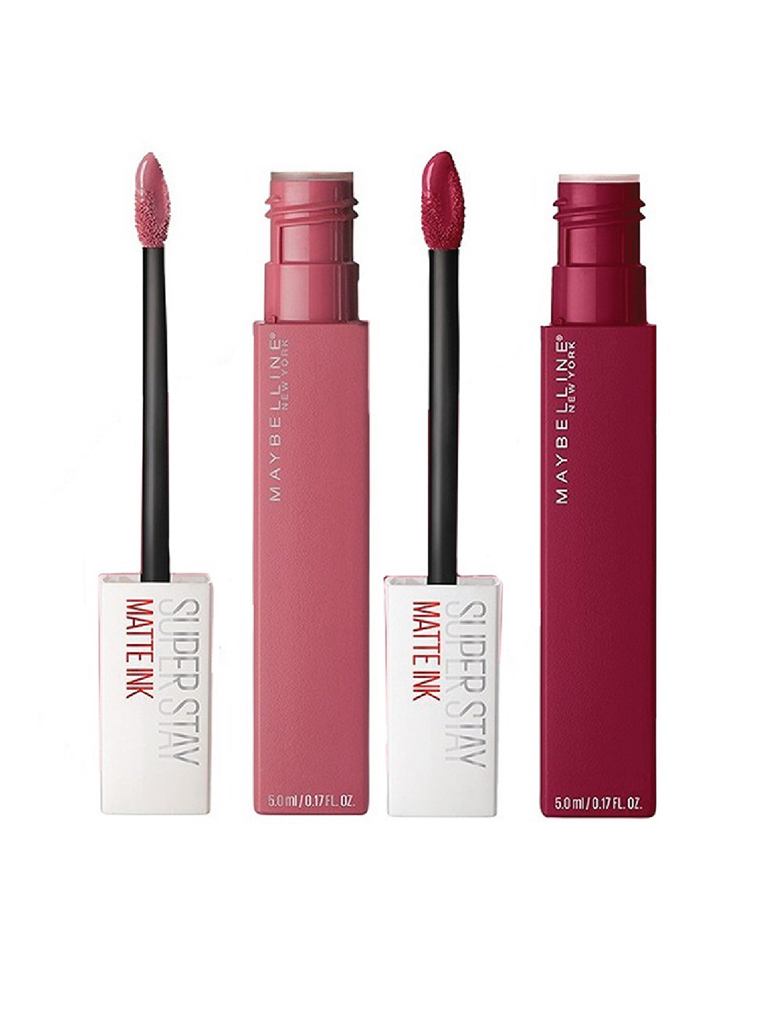 Maybelline New York Set of 2 Super Stay Matte Ink Lipsticks - Lover & Founder