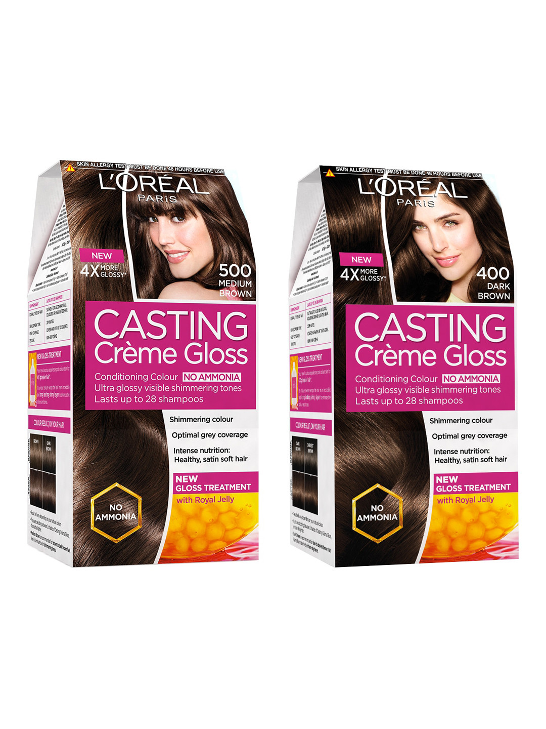 LOreal Paris Set of 2 Casting Creme Gloss Hair Colour