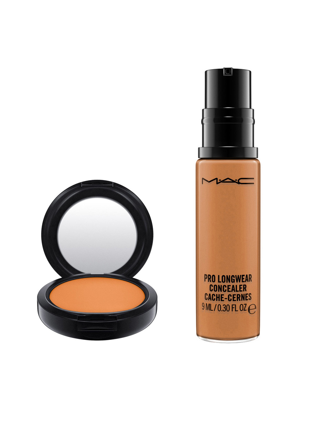 M.A.C Set of Studio Fix Powder Plus Foundation & Pro Longwear Concealer - NC47 & NC50