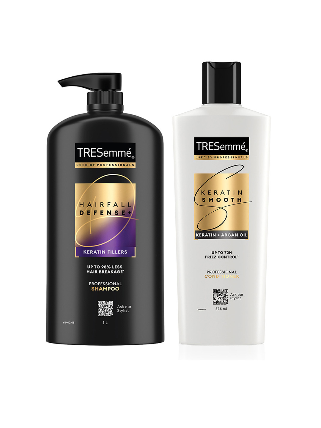 TRESemme Set of Hair Fall Defence Shampoo & Keratin Smooth Conditioner